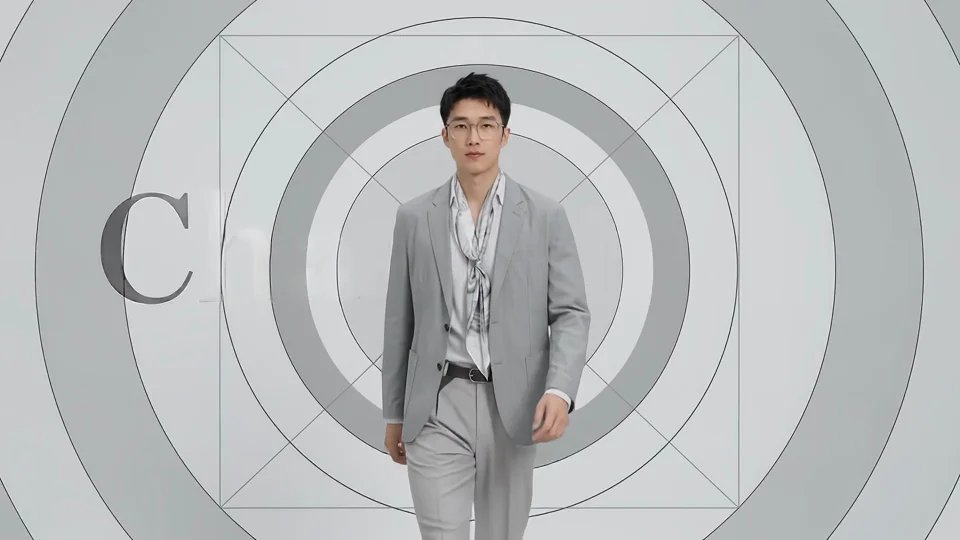 Man Posing for Fashion 视频封面